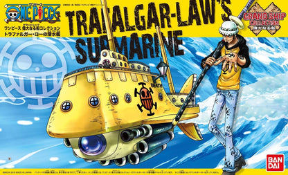 Bandai One Piece: Trafalgar Law's Submarine Ship Model Grand Ship Collection - Model Kit 12cm