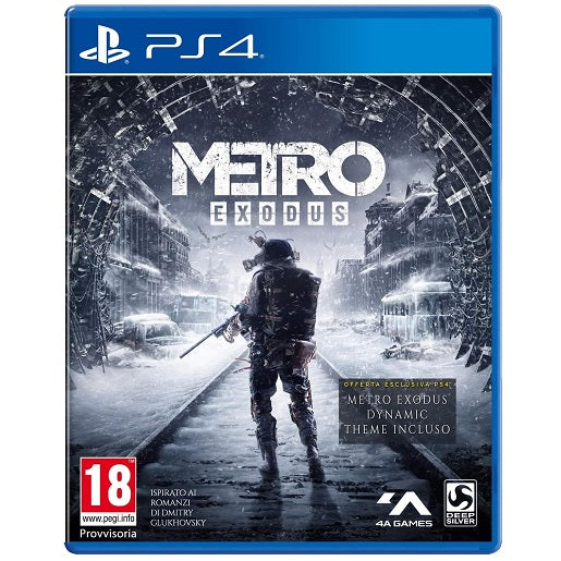 Metro Exodus Ps4 Day One Edition Videogioco Italiano Playstation 4 Gioco Nuovo
