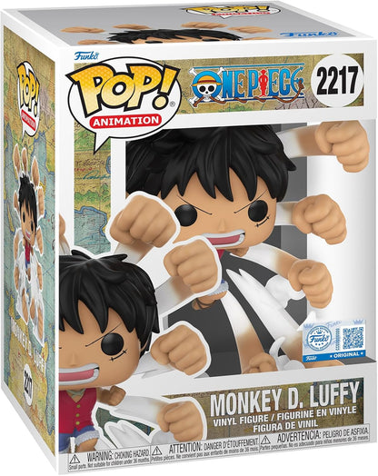 Funko Pop! Animation: One Piece (2217) Monkey D. Luffy Gum Gum Gatling (Special Edition) Vinyl Figure 9cm