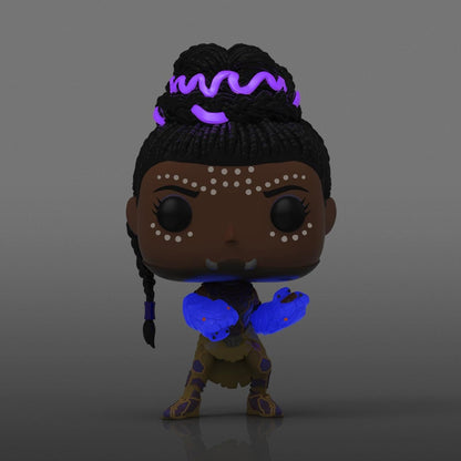 Funko Pop! & Tee: Marvel - Black Panther Shuri - Large (L) - T-Shirt Maglietta - Figura in Vinile da Collezione