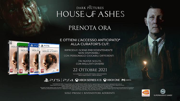 The Dark Pictures Anthology:House Of Ashes Ps4 Videogioco Playstation 4 Italiano
