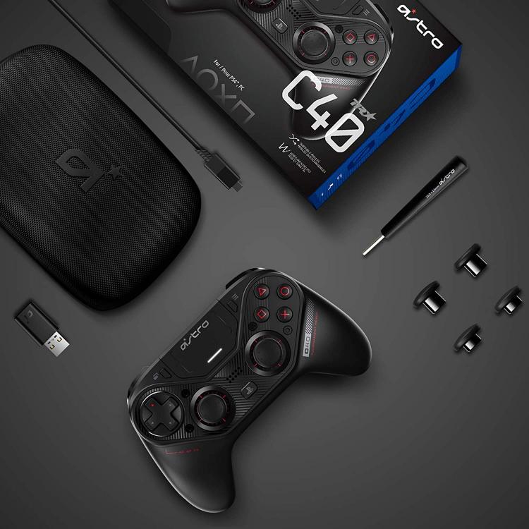 ASTRO C40 TR CONTROLLER BLACK PS4 WIRELESS PROFESSIONALE PLAY STATION 4 PC MAC