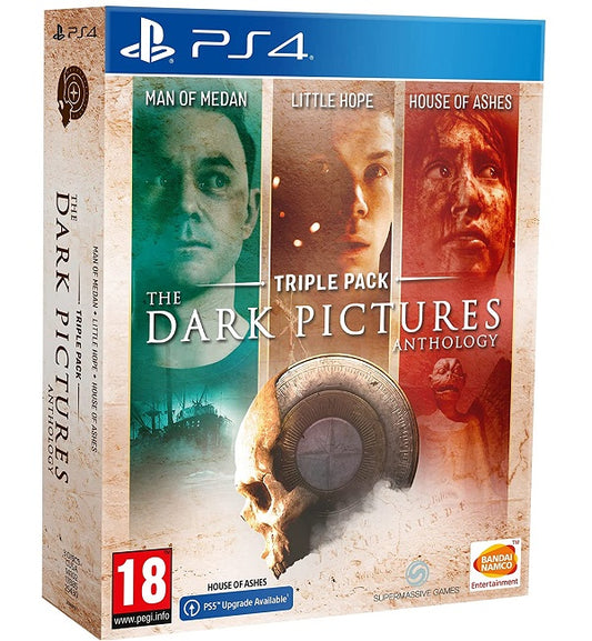 The Dark Pictures Anthology Triple Pack Trilogia Ps4 Gioco Playstation 4 Ita Ps5