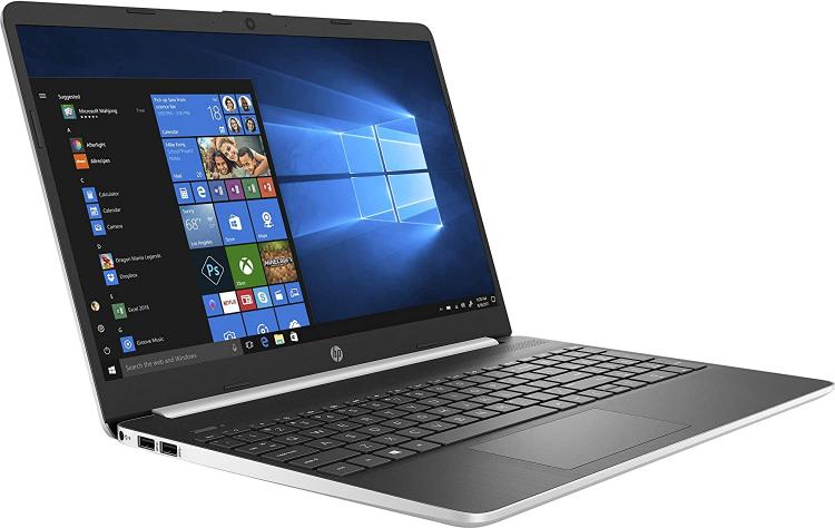 Hp Portatile I5 1035G1 Ssd 15.6" Full Hd Laptop Notebook Windows 10 Home Argento