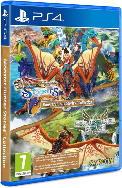 MONSTER HUNTER STORIES COLLECTION PS4 GIOCO ITALIANO PLAYSTATION 4 NUOVO UP PS5