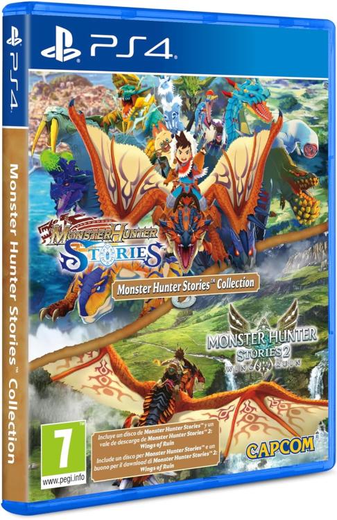 MONSTER HUNTER STORIES COLLECTION PS4 GIOCO ITALIANO PLAYSTATION 4 NUOVO UP PS5