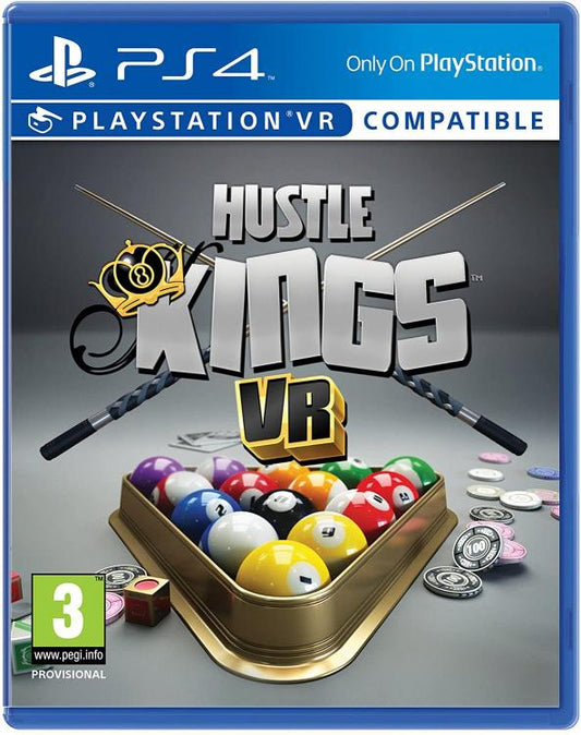 Hustle Kings Play Station 4 Vr Compatible Gioco Nuovo Ps4 Videogioco Sigillato