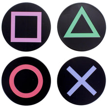 Paladone Playstation Metal Coasters Sottobicchieri In Metallo PS4 / PS5 - Tinplate