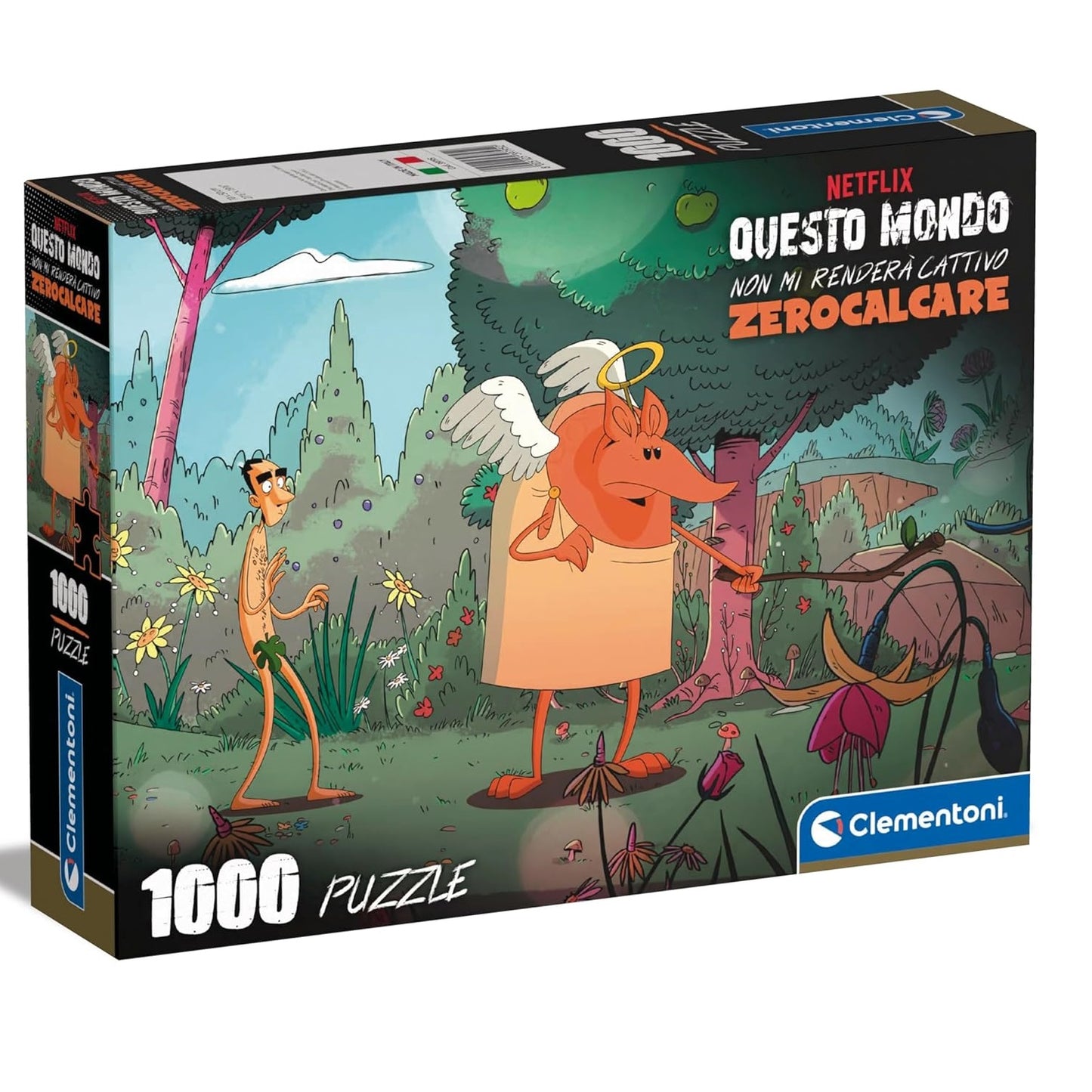 Clementoni Puzzle ZeroCalcare - 1000 Pz - Puzzle