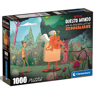 Clementoni Puzzle ZeroCalcare - 1000 Pz - Puzzle