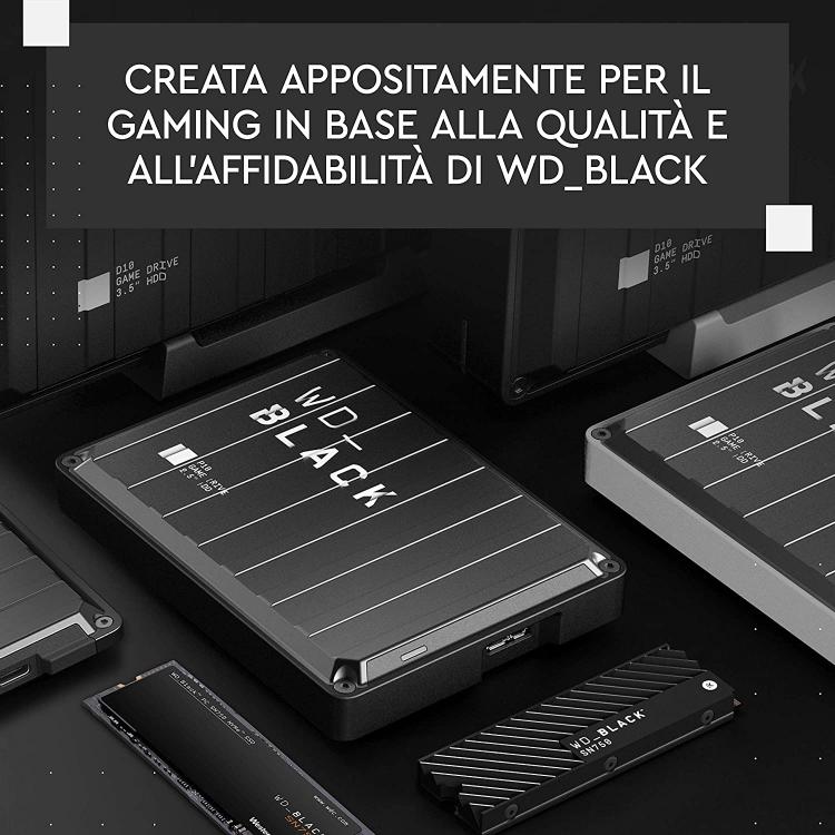 Western Digital Ssd Interno Gaming 500Gb Sn750 M.2 Wd Black Pcie Nvme 3.0