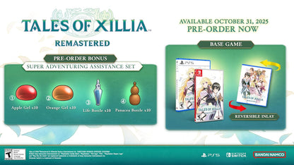 Tales of Xillia Remastered Nintendo Switch Videogioco Italiano Gioco Nuovo