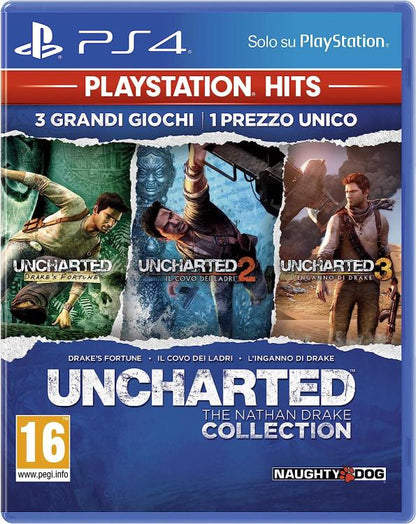 Uncharted Nathan Drake Collection Ps4 Gioco Playstation 4 Videogioco Italiano