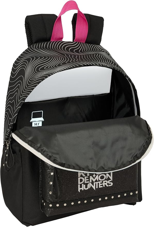 Zaino KPop Demon Hunters Energy 43cm per Scuola / Laptop Bag / Università
