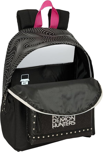 Zaino KPop Demon Hunters Energy 43cm per Scuola / Laptop Bag / Università
