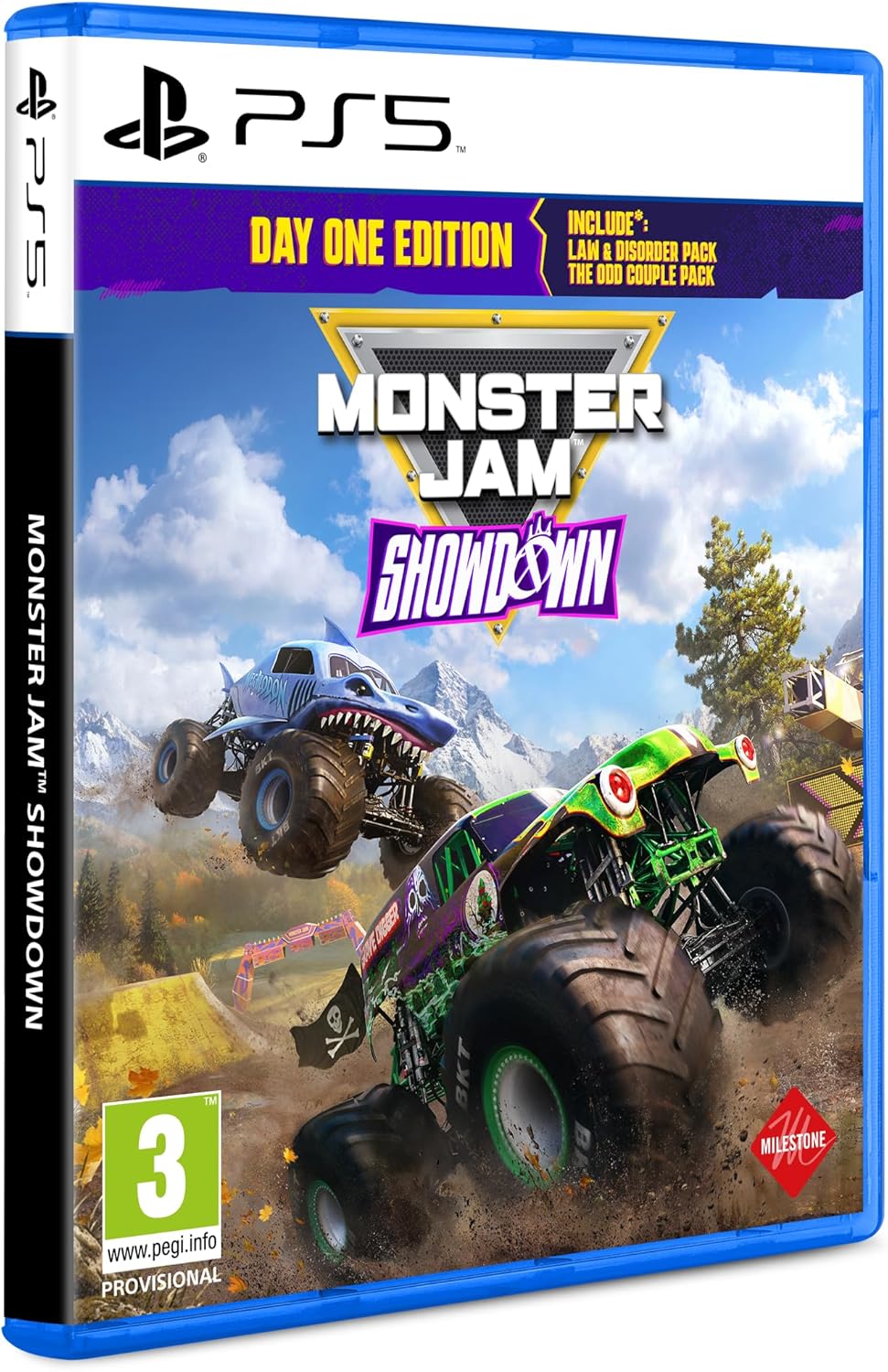 Monster Jam Showdown - Day One Edition Ps5 Gioco Italiano Playstation 5 ATV