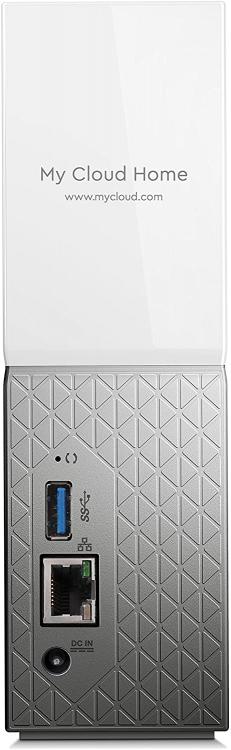 Wd Nas 3.5" My Cloud Home 4Tb Gigabit Usb 3.0 Dispositivo Archiviazione Dati Pc