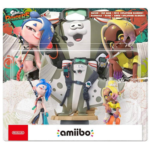 Amiibo Splatoon Raiders Pinnuccia  Mantaleo e Morena - Nintendo Switch 2 (Preorder)