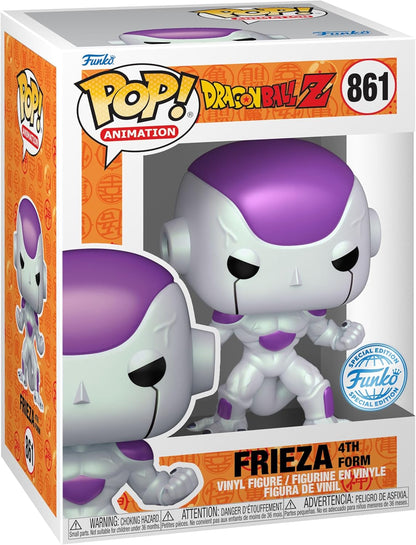 Funko Pop! & Tee: Dragon Ball Z Frieza T-Shirt Unisex M + Figure Freezer 9cm