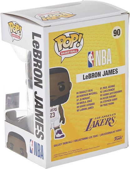 Funko Pop ! Nba Los Angeles Lakers - (90) Lebron James Alternate Jersey Away 9Cm