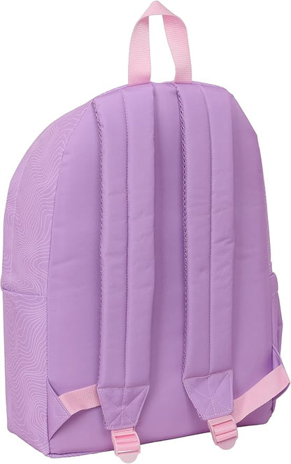 Zaino KPop Demon Hunters Iconic 43cm Per Scuola / Laptop Bag / Università Lilla