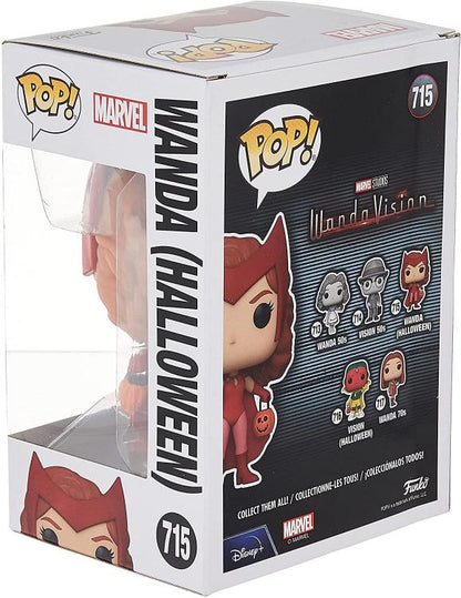 Funko Pop ! Marvel Wandavision - (715) Wanda (Halloween) Figure Vinyl 9Cm