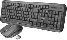 Trust Kit Tastiera Nova E Mouse Wireless Set Accessori Computer Pc Portatile