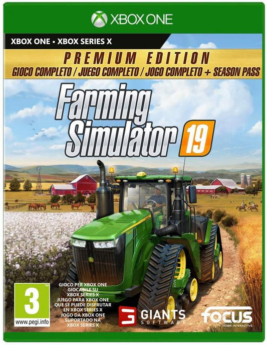 Farming Simulator 19 Premium Edition Xbox One Italiano Videogioco Eu Nuovo