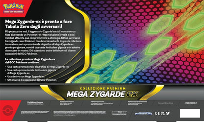 Pokémon GCC: Collezione Premium Mega Zygarde EX - 8 Buste Di Espansione
