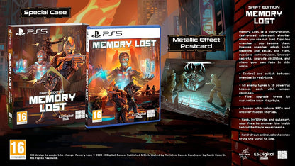 Memory Lost: Shift Edition Ps5 Videogioco PAL Ita Playstation 5 Copertina Multilingua