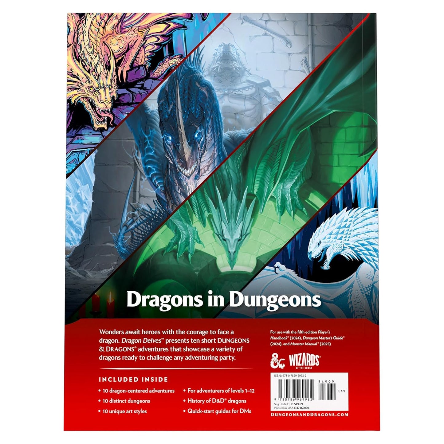 Dungeons & Dragons: Dragon Delves (D&D Adventure Anthology) (Versione Inglese)