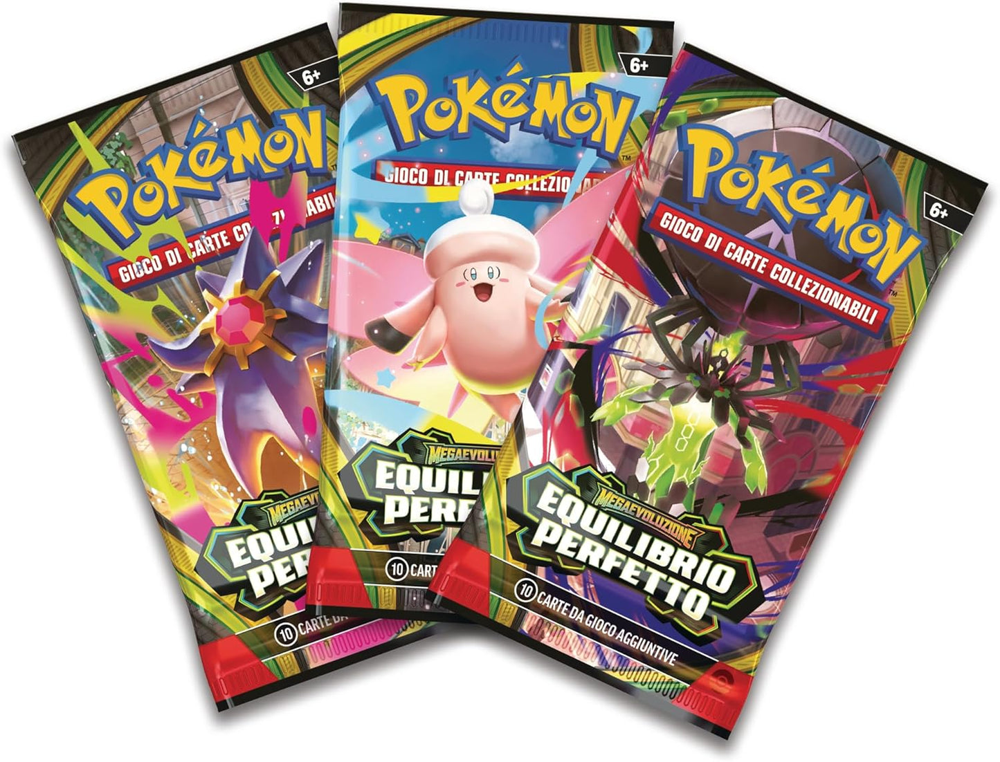 Pokémon GCC: Megaevoluzione Equilibrio Perfetto 3 Buste + Carta Promo ITA