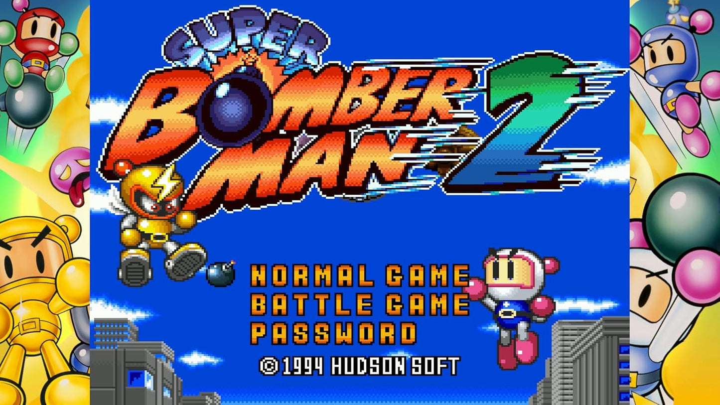 Super Bomberman Collection Nintendo Switch ITA Collezione Completa ED. FISICA