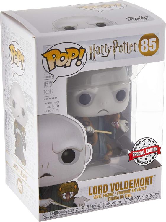 Funko Pop ! Harry Potter -  (85) Lord Voldemort W/ Nagini Special Edition 9Cm