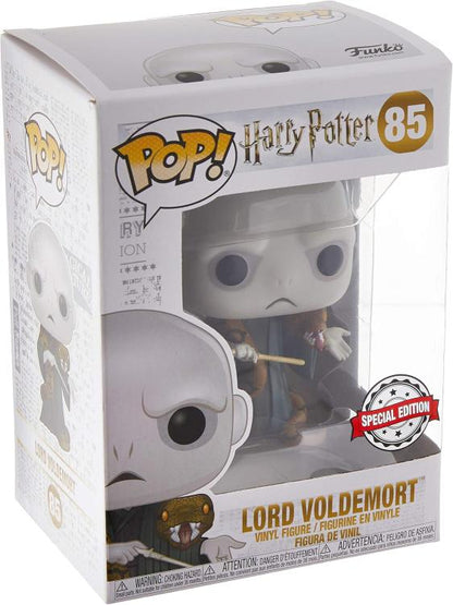 Funko Pop ! Harry Potter -  (85) Lord Voldemort W/ Nagini Special Edition 9Cm