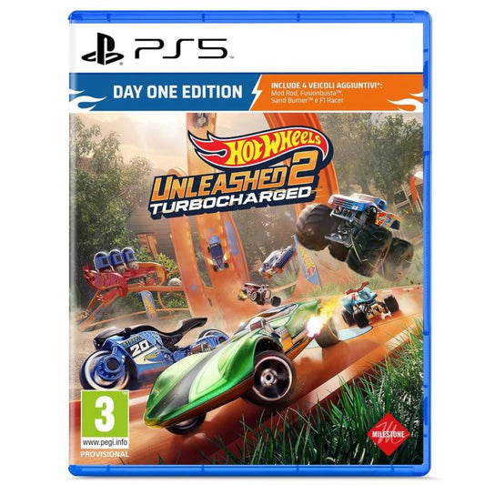 Hot Wheels Unleashed 2 Day One Edition Ps5 Gioco Italiano Racer Playstation 5
