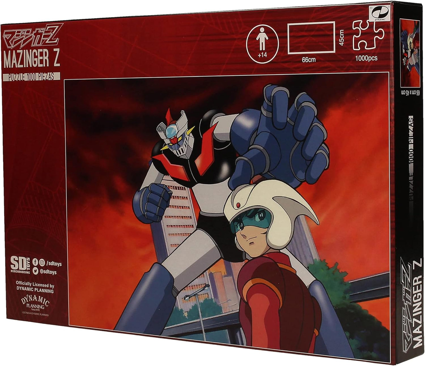 SD Toys Puzzle Mazinger Z Koji  - Puzzle 1000 Pezzi (PZL0260)