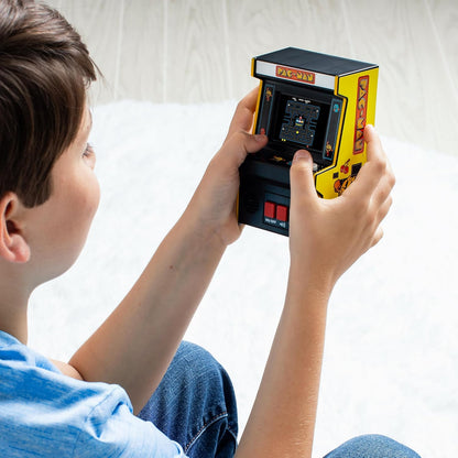 Basic Fun! Mini Cabinato Arcade Pac-Man Gioco Retro Portatile Schermo A Colori