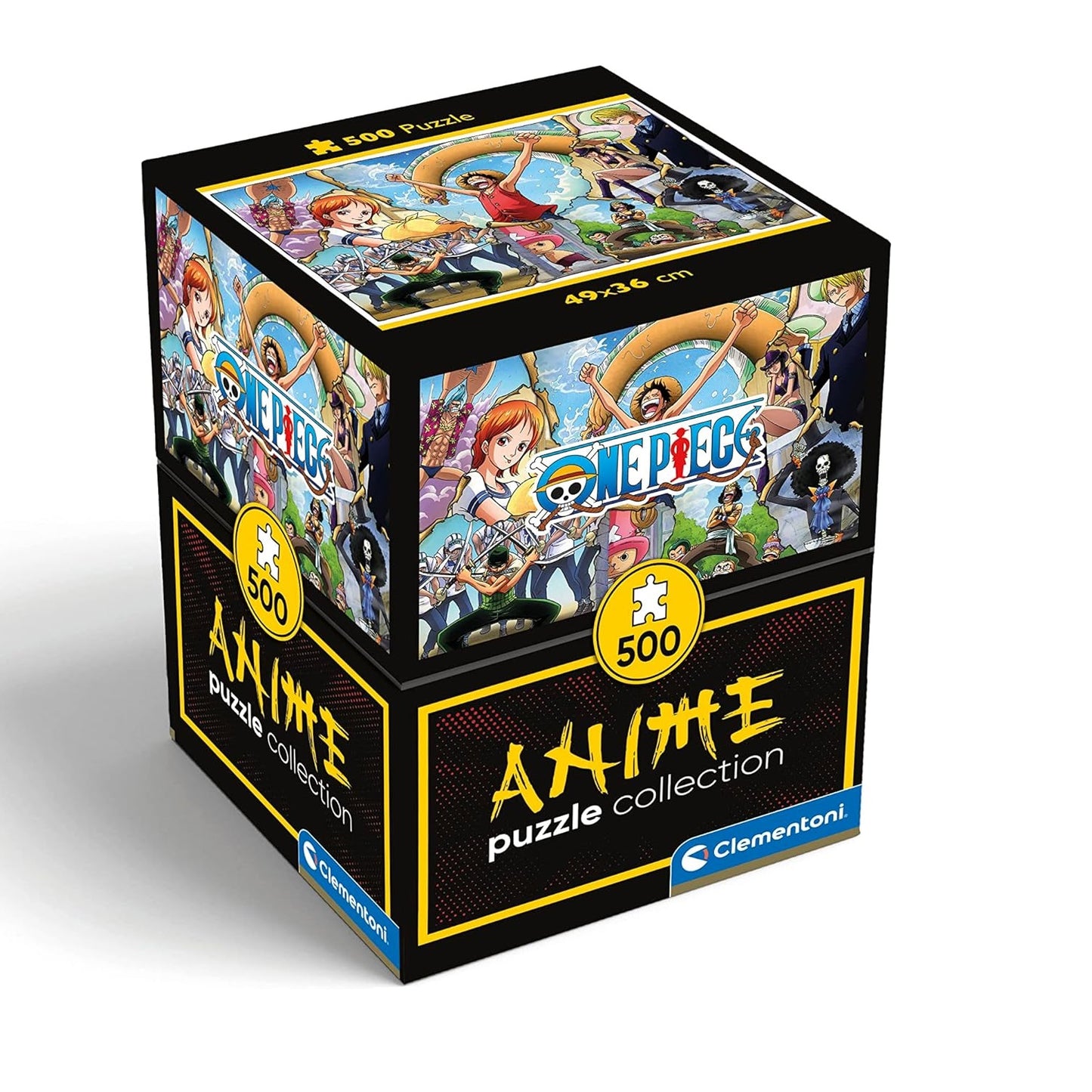 Clementoni Puzzle One Piece  Box Cube 500 Pezzi Puzzle Adulti