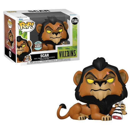 Funko Pop Disney Villains - Scar (1144) Specialty Series Lion King Re Leone Pop