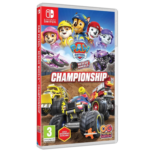 Paw Patrol Rescue Wheels: Championship Nintendo Switch Gioco Kart Ita Nuovo