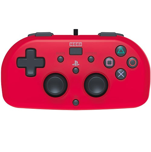 Joypad Hori Minipad Ps4 Wired Con Filo Rosso Controller Ufficiale Playstation 4