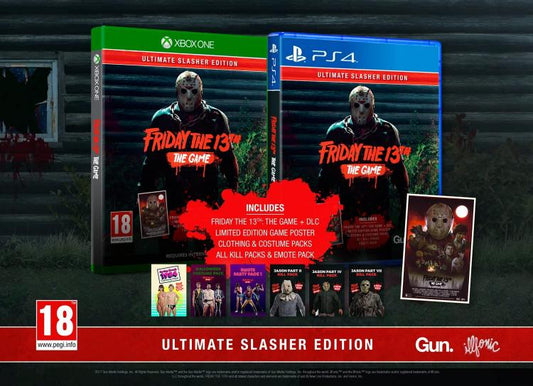 Friday The 13Th Ultimate Slasher Edition Ps4 Gioco Venerdi 13 Versione Completa