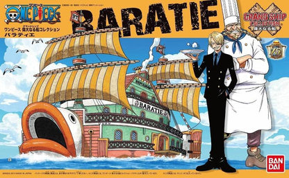 BANDAI ONE PIECE GRAND SHIP COLLECTION BARATIE SANJI MARINE KIT COSTRUZIONE NAVE