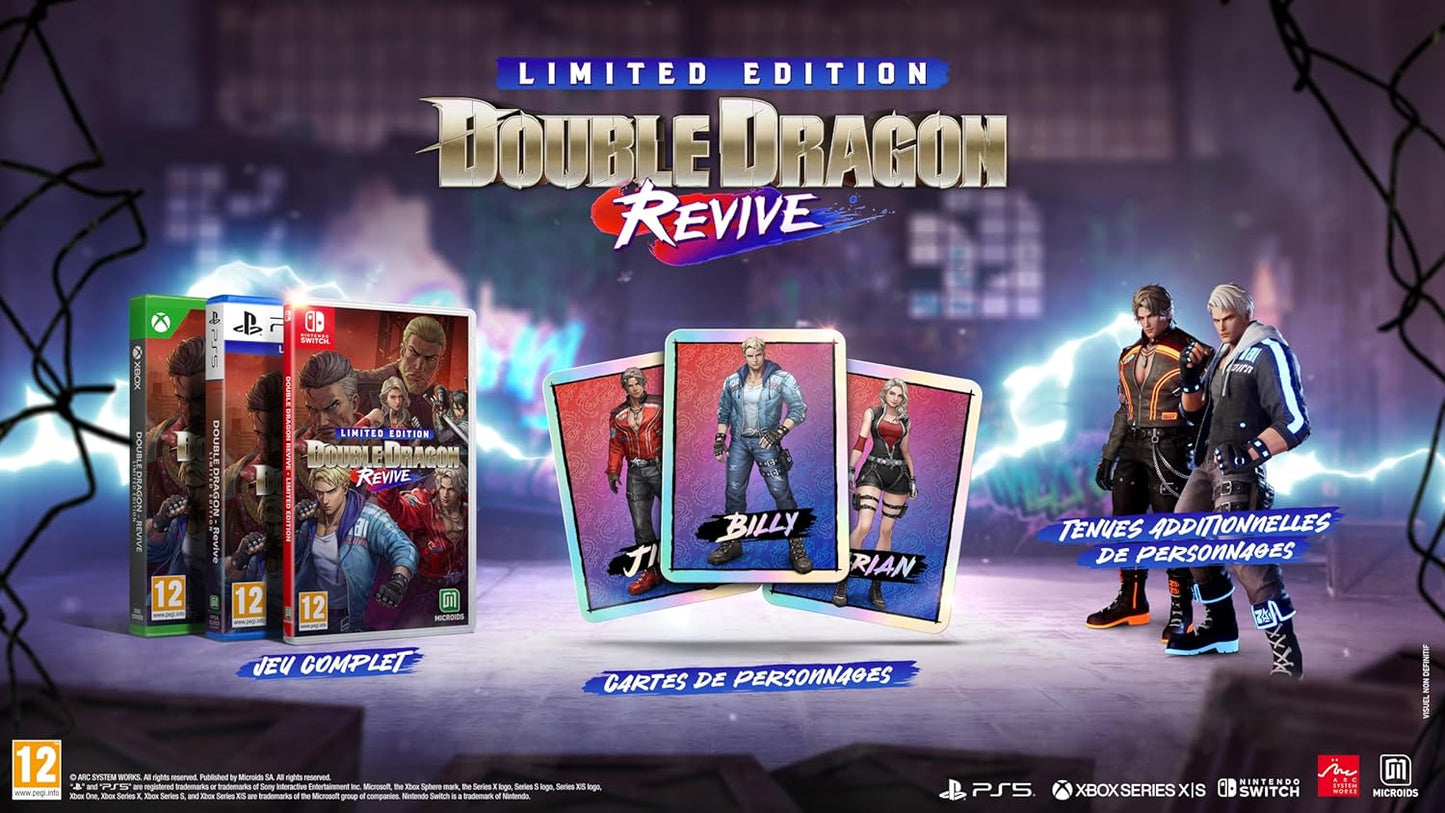 Double Dragon Revive - Limited Edition Ps5 Gioco Playstation 5 Eu ITA Nuovo Sigillato