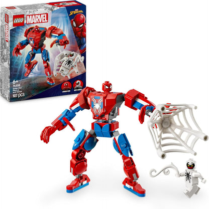 Lego Marvel Spiderman 76308 Spider-Man Mech Vs Anti-Venom 6+ Costruzione 107pz