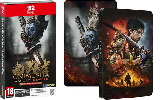 Onimusha Way Of The Sword Deluxe Edition Nintendo Switch 2 Gioco PAL Ita - NSW2 - Steelbook