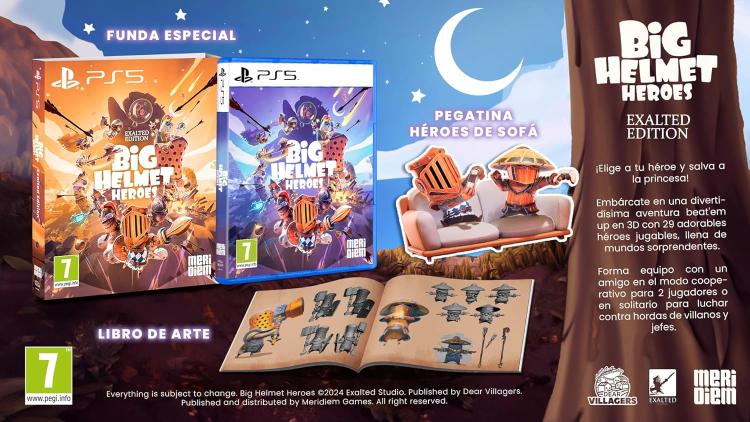 Big Helmet Heroes Exalted Edition Ps5 Videogioco Playstation 5 Gioco Eu Italiano