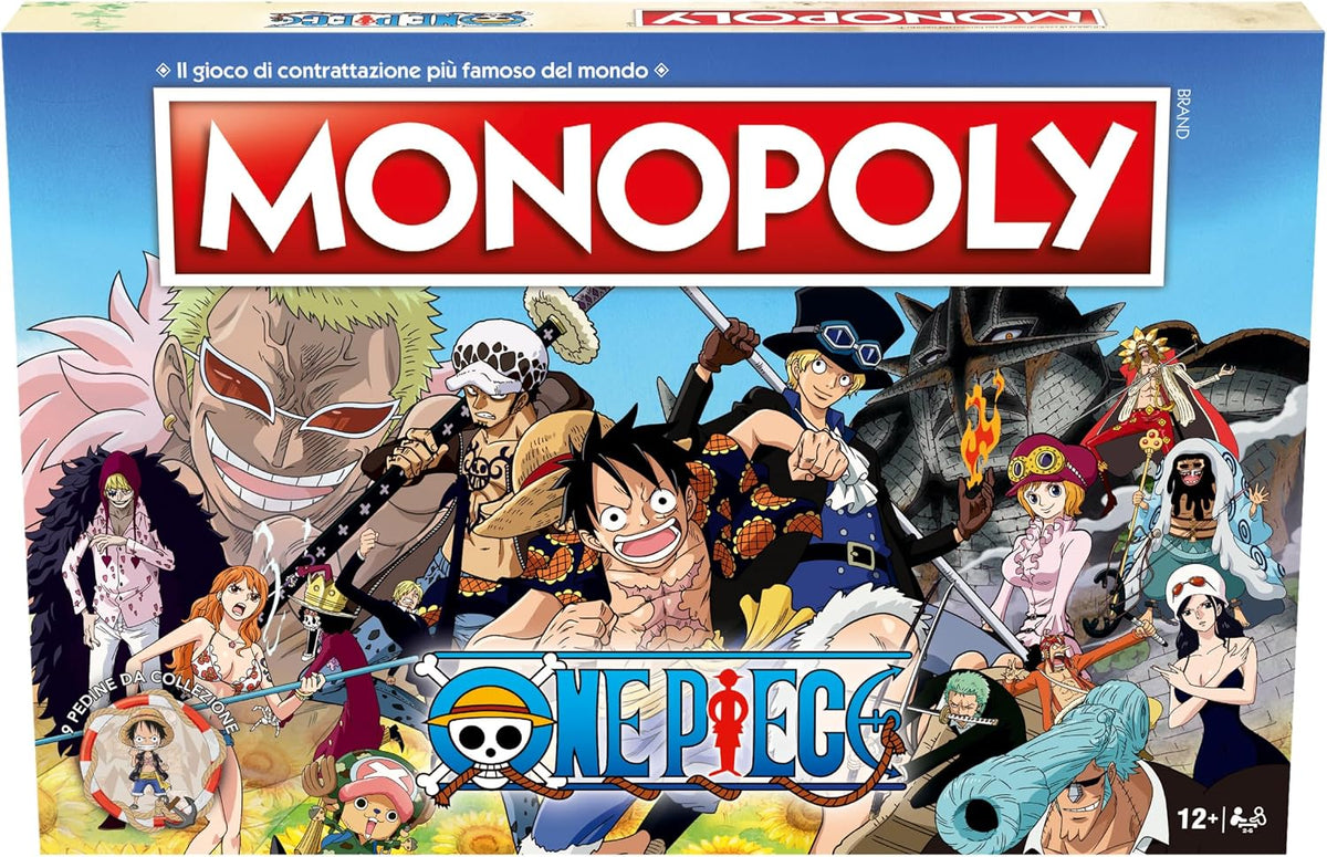 Hasbro Monopoly One Piece  Gioco in Scatola - Edizione Italiana OP Nuovo
