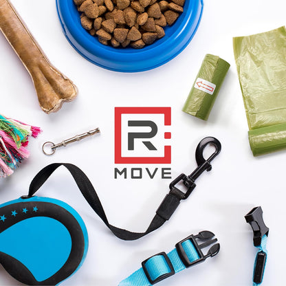 R MOVE Sacchetti Cane Cacca 1080 pz (72 Rotoli)  - Sacchettini Igienici Per Cani - Buste 30x23 Resistenti Dog